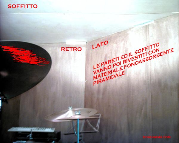 box insonorizzato musica batteria