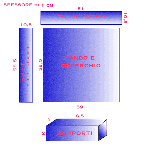 custodia piatti batteria