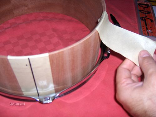 costruzione pad con pelle mesh