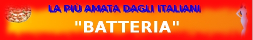 batteria pi amata dagli italiani